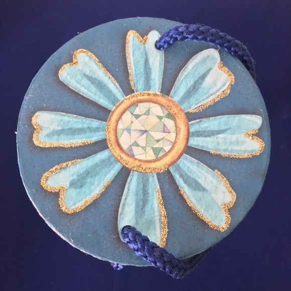 Decorative Peacock Storage Boxes 2pc. Set - Picture 4 of 13